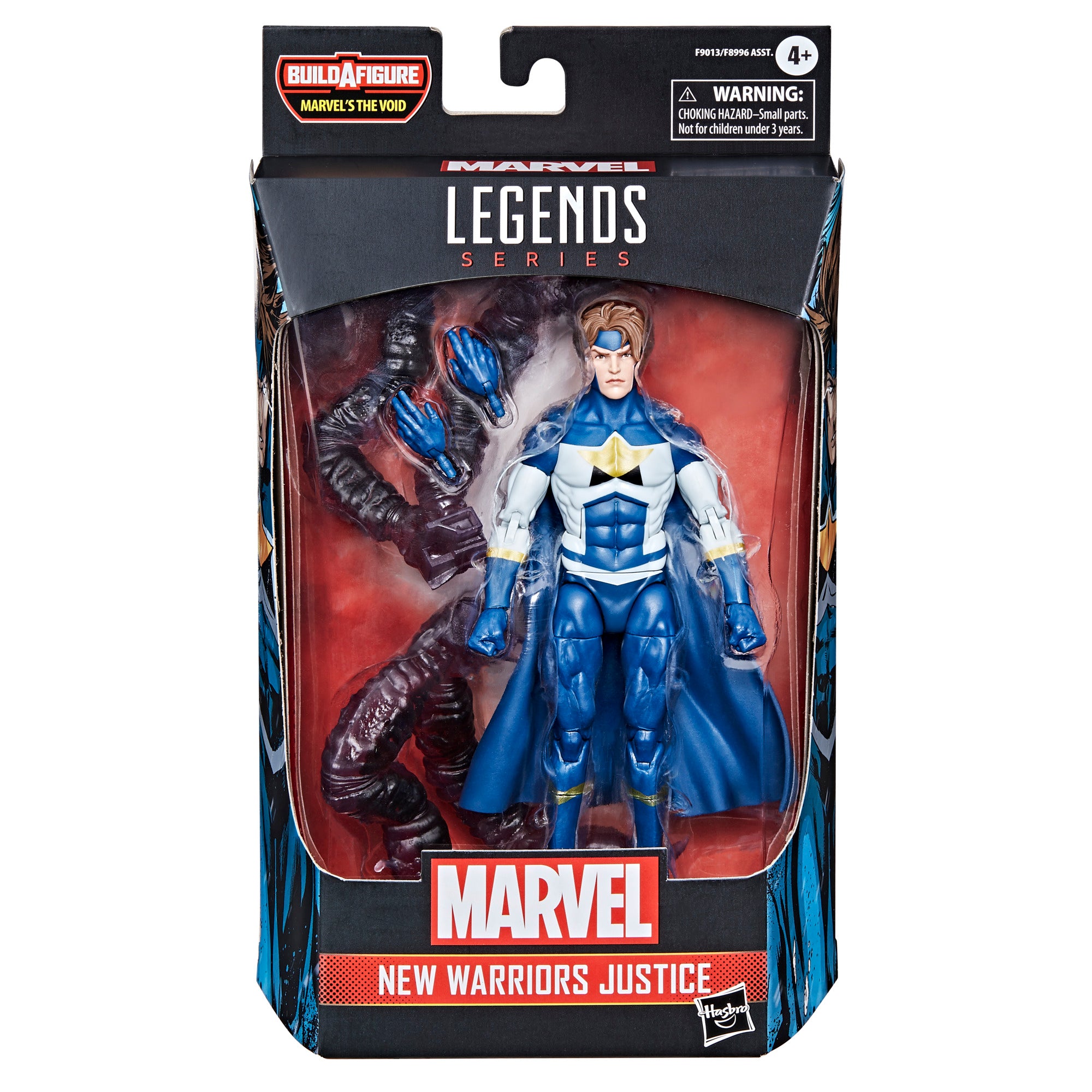 Figura hasbro marvel legends series build a figure marvels the void new warriors justice