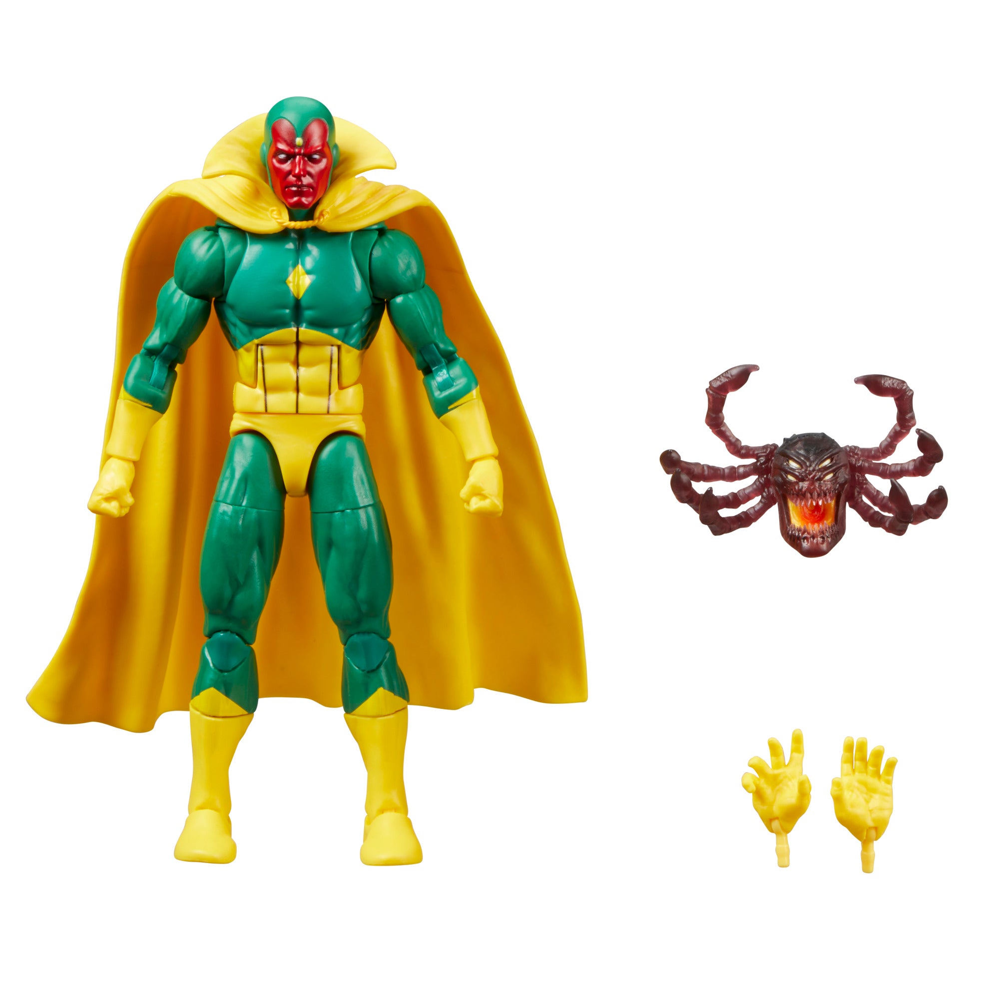 Figura hasbro marvel legends series build a figure marvels the void vision