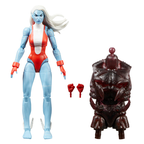 Figura hasbro marvel legends series build a figure marvels the void namorita