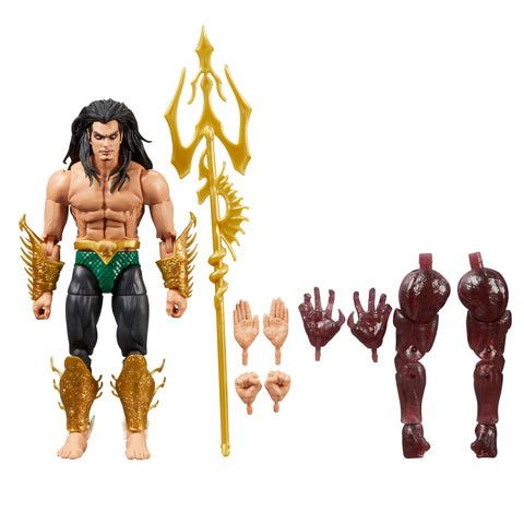 Figura hasbro marvel legends series build a figure marvels the void crystar namor