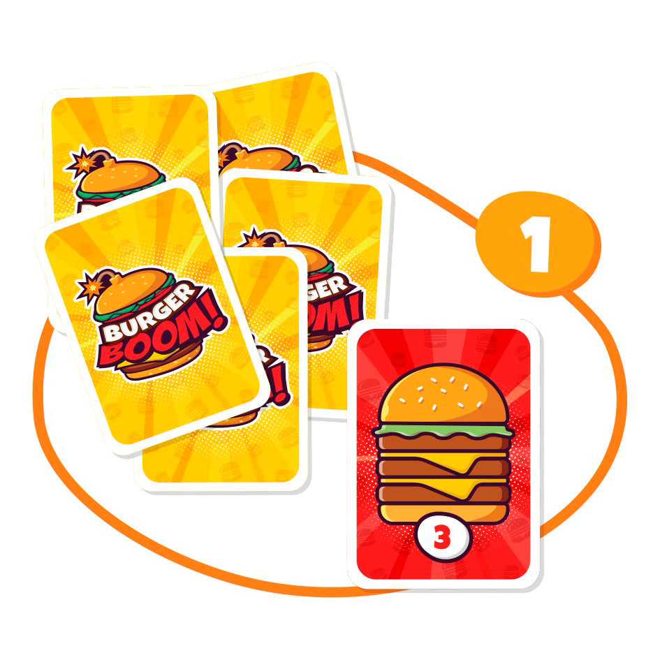 Juego de mesa bizak burger boom