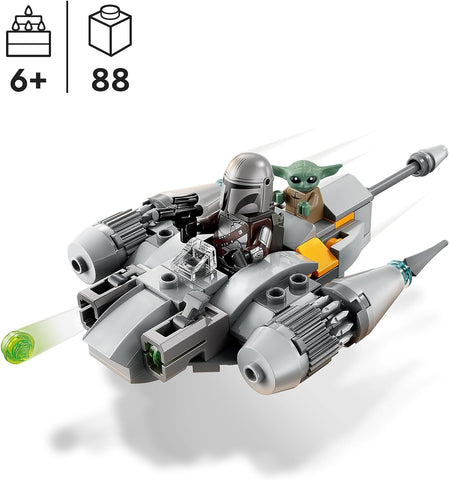 Lego star wars the mandalorian microfighter caza estelar n - 1