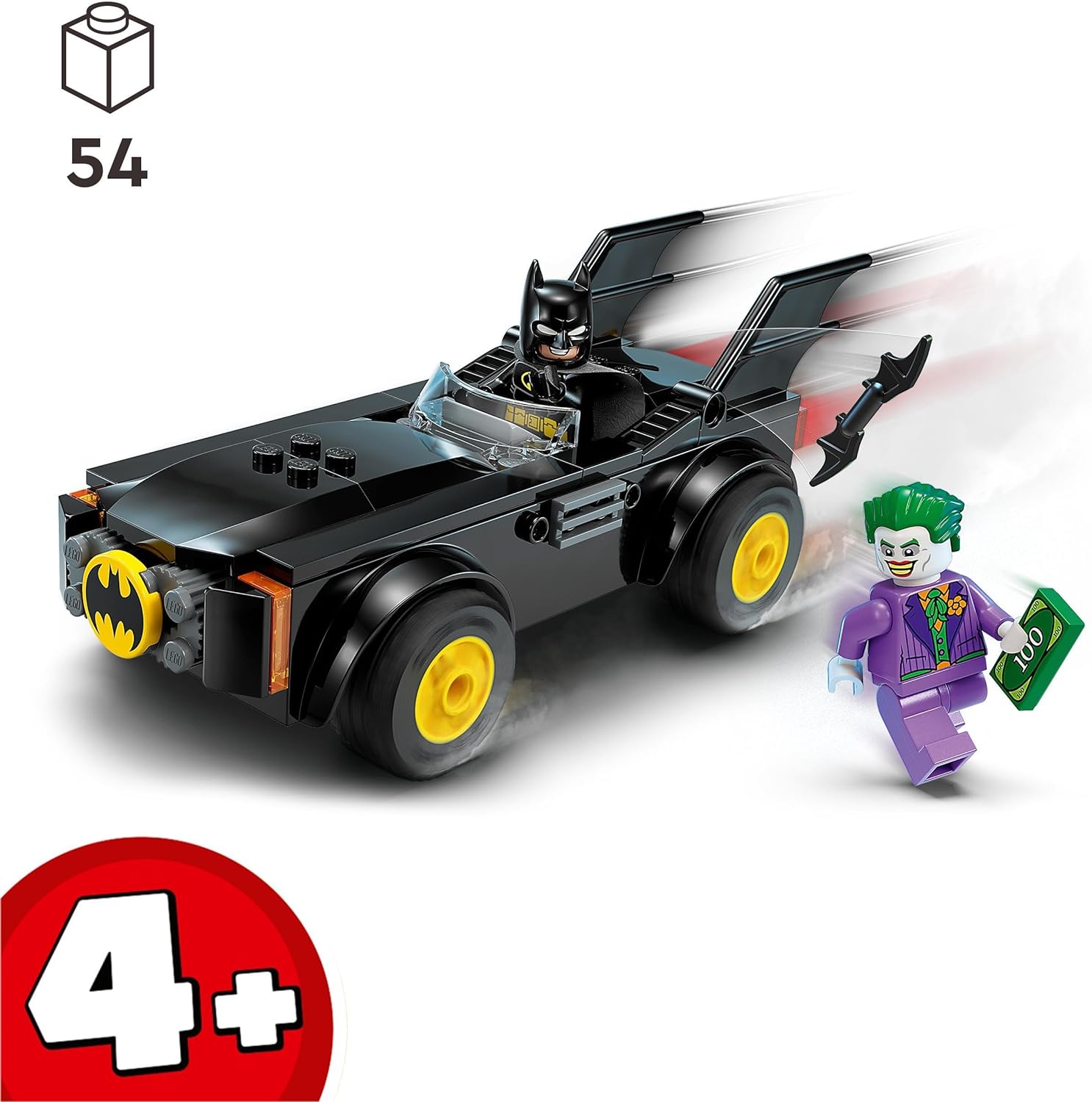 Lego dc comics persecución en el batmobile batman vs the joker