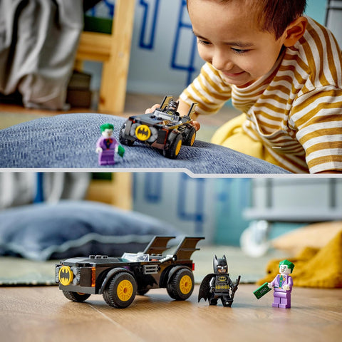 Lego dc comics persecución en el batmobile batman vs the joker