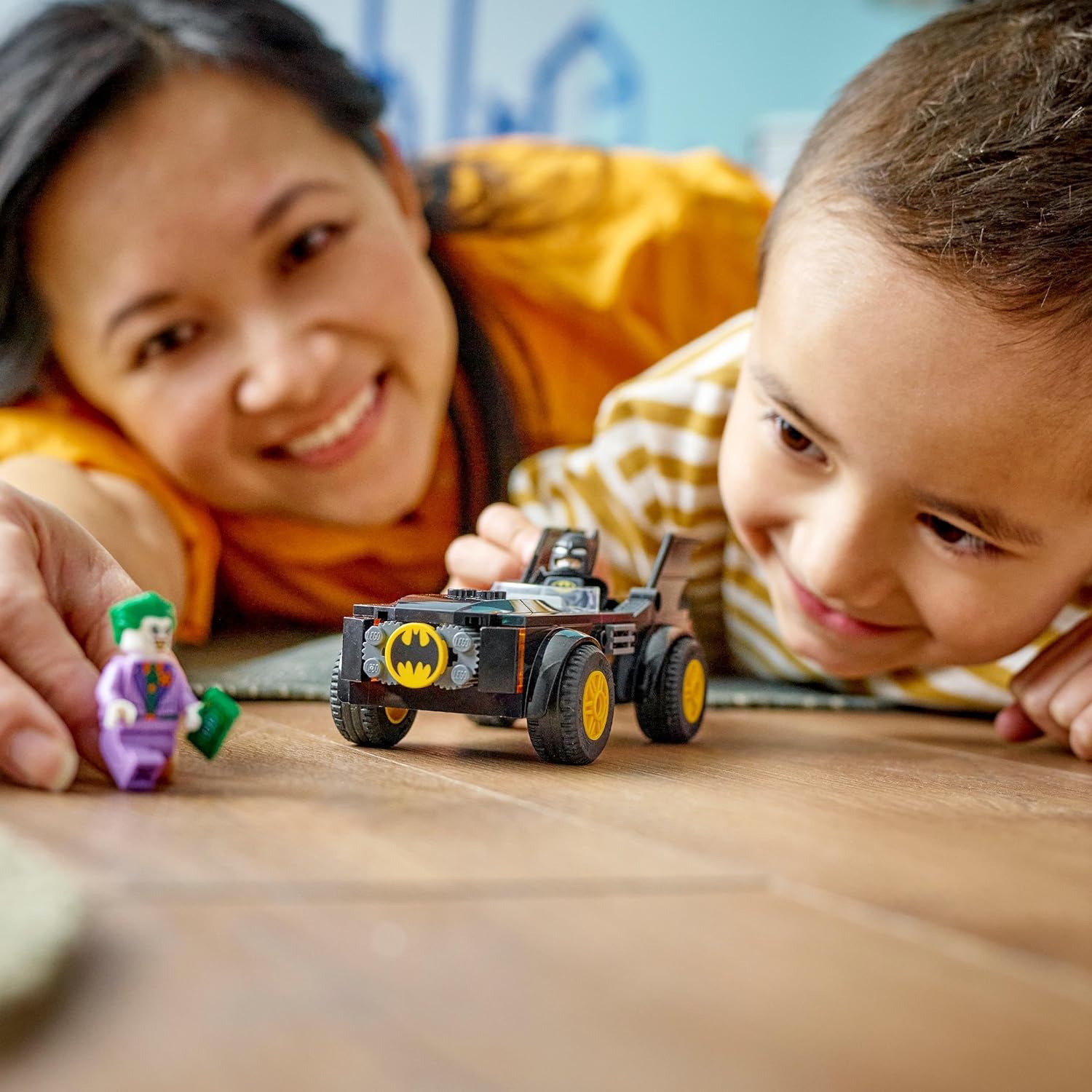 Lego dc comics persecución en el batmobile batman vs the joker