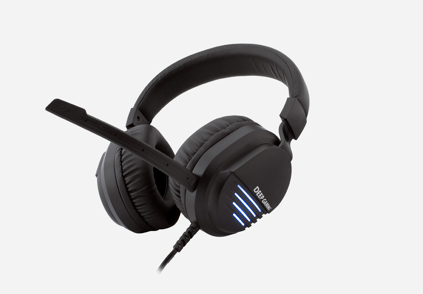 Kit teclado + raton + auriculares + alfombrilla deep gaming x - wing 2
