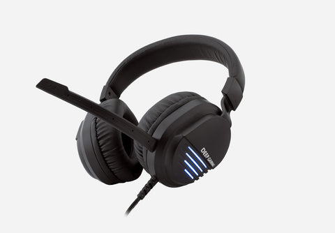 Kit teclado + raton + auriculares + alfombrilla deep gaming x - wing 2