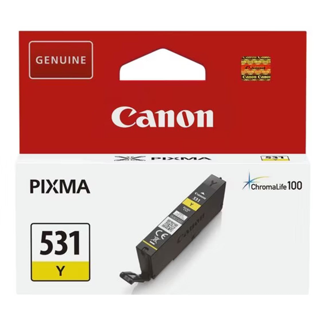 Cartucho tinta canon cli - 531y amarillo