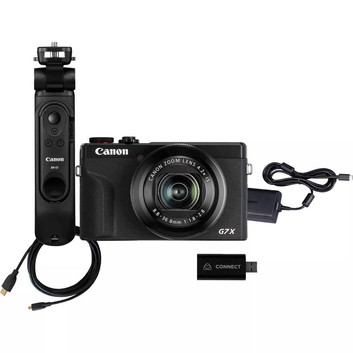 Camara digital canon powershot g7 x mark iii premium live stream kit 20.1mpx negro