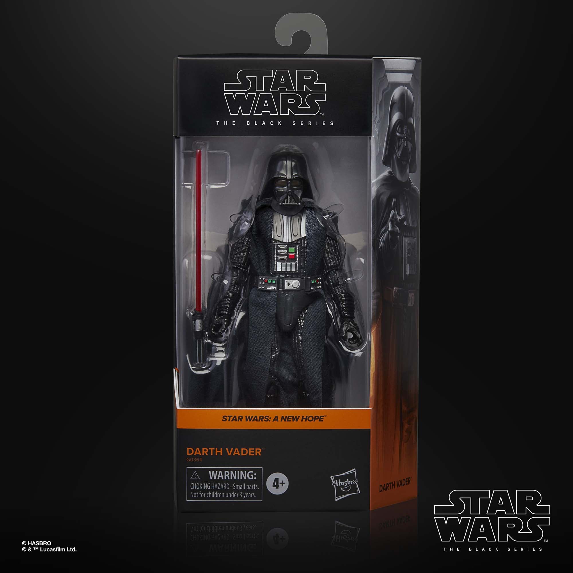 Figura hasbro star wars a new hope the black series darth vader