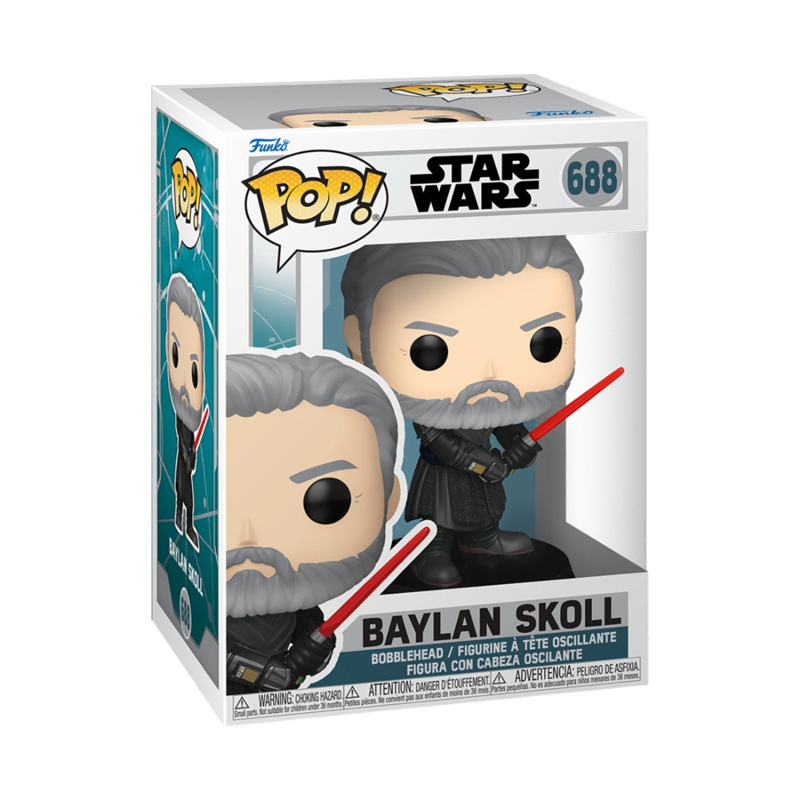 Funko pop star wars ahsoka s2 baylan skoll 76544