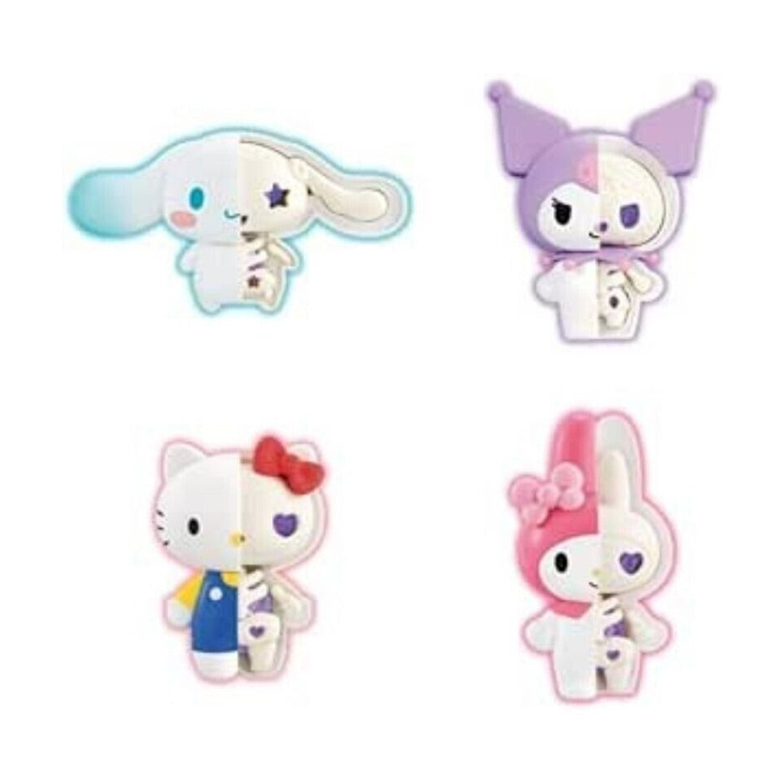 Surtido megahouse 4 figuras sanrio kaitai fantasy mix set