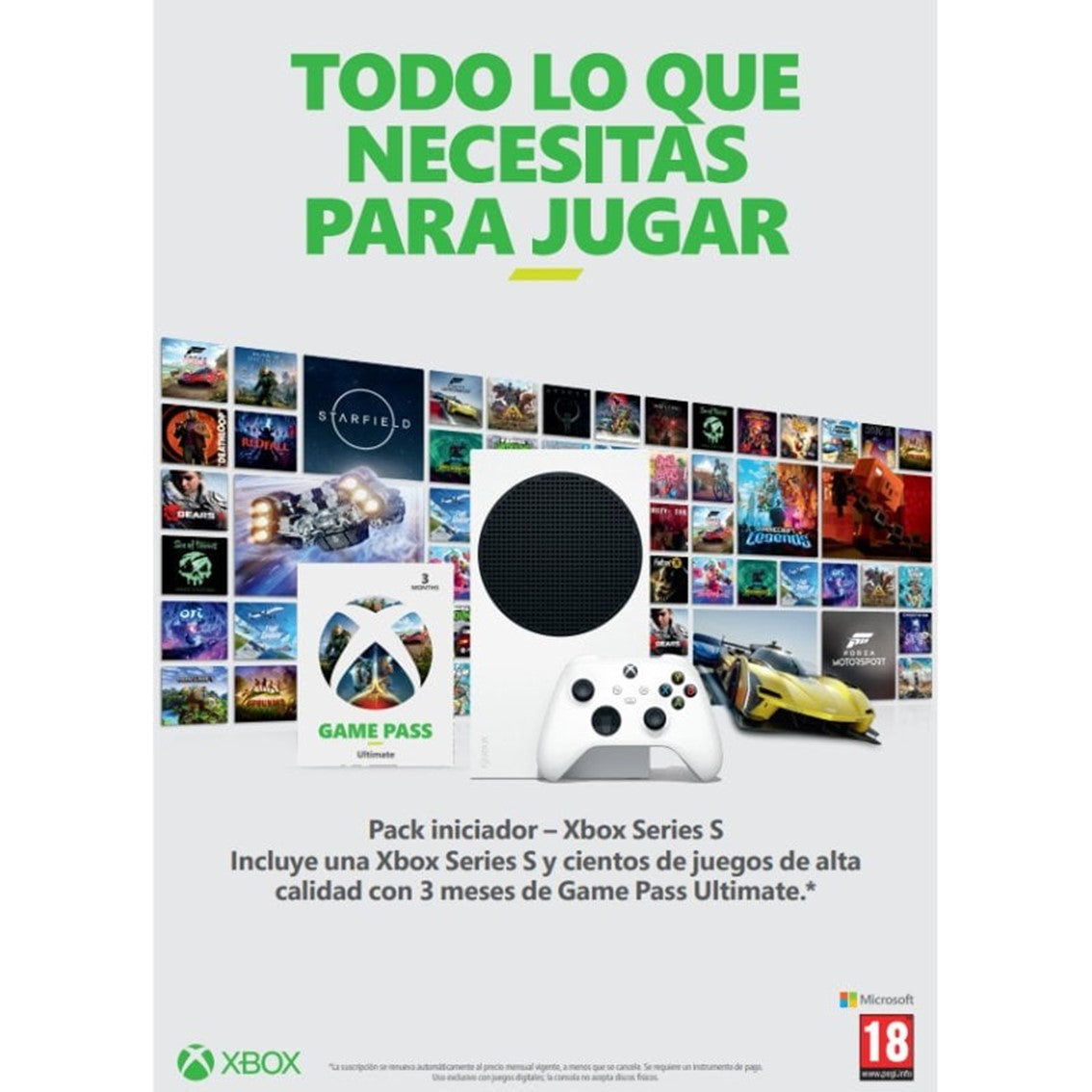 Xbox series s 512gb + 3 meses game pass ultimate