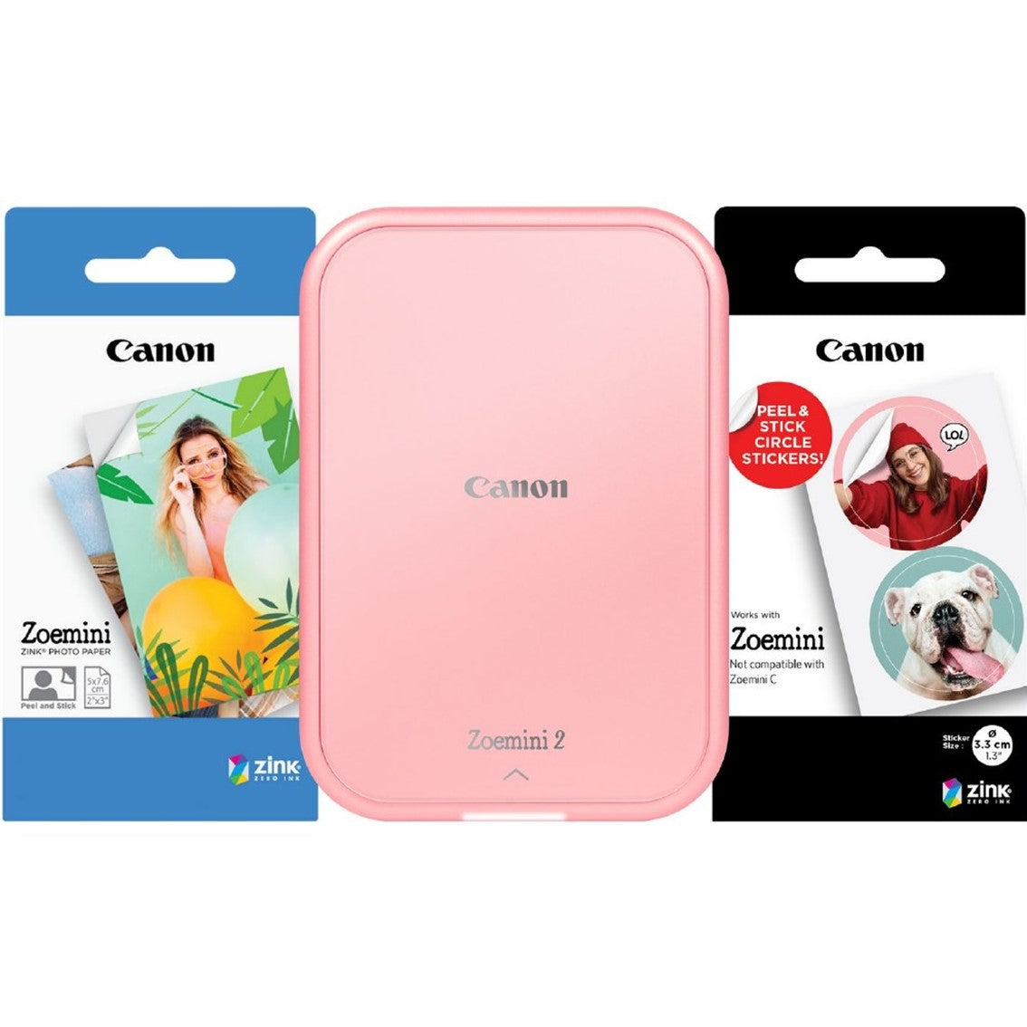 Impresora fotografica canon zoemini printer 2 rgw acc. kit