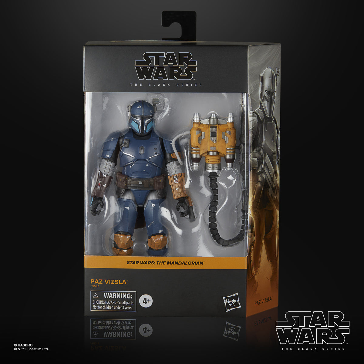 Figura hasbro star wars the black series the mandalorian paz vizsla