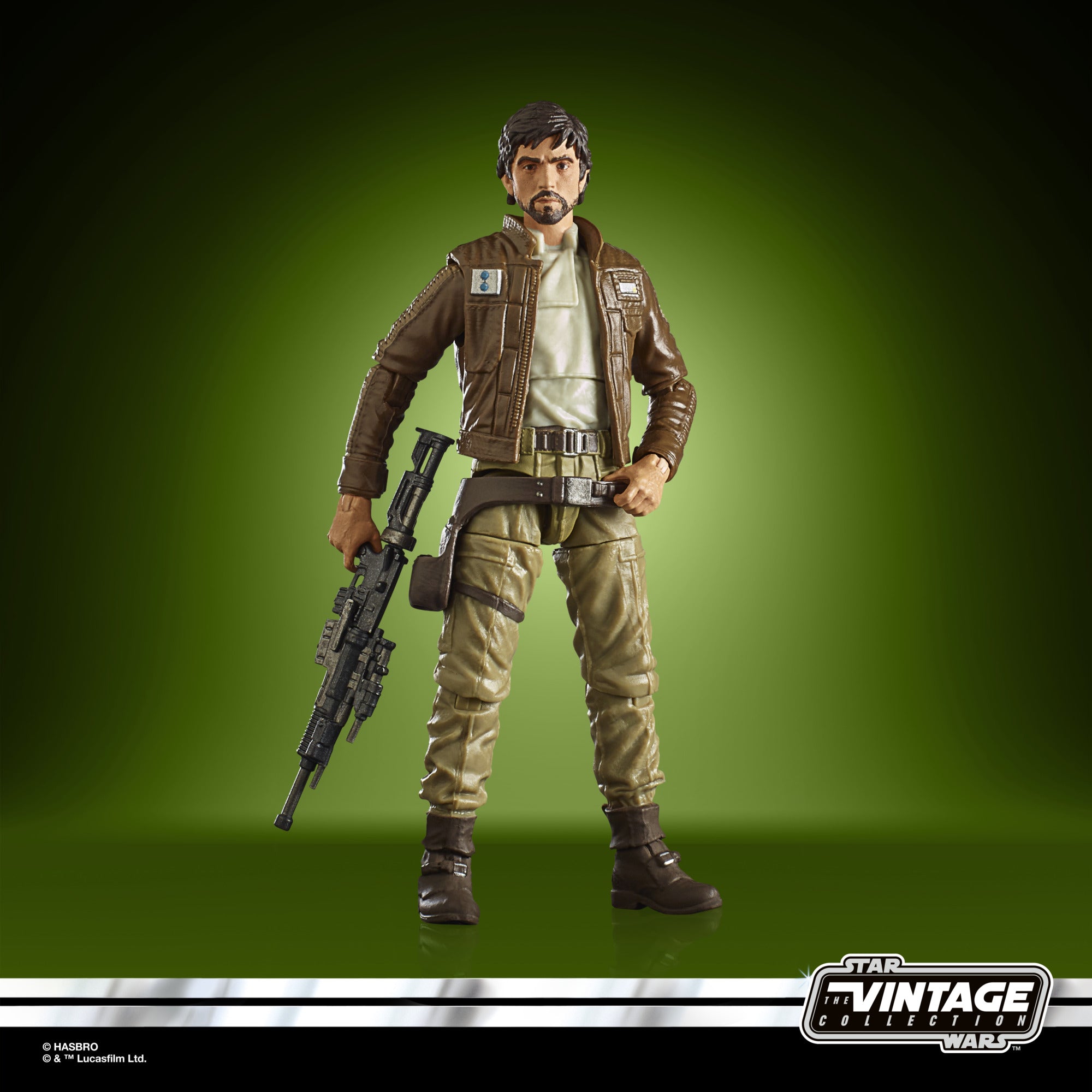 Figura hasbro star waras the vintage collection roge one captain cassian andor