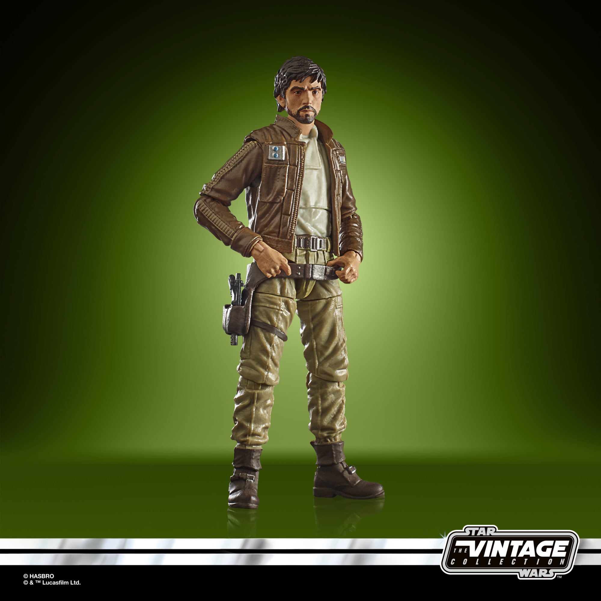 Figura hasbro star waras the vintage collection roge one captain cassian andor