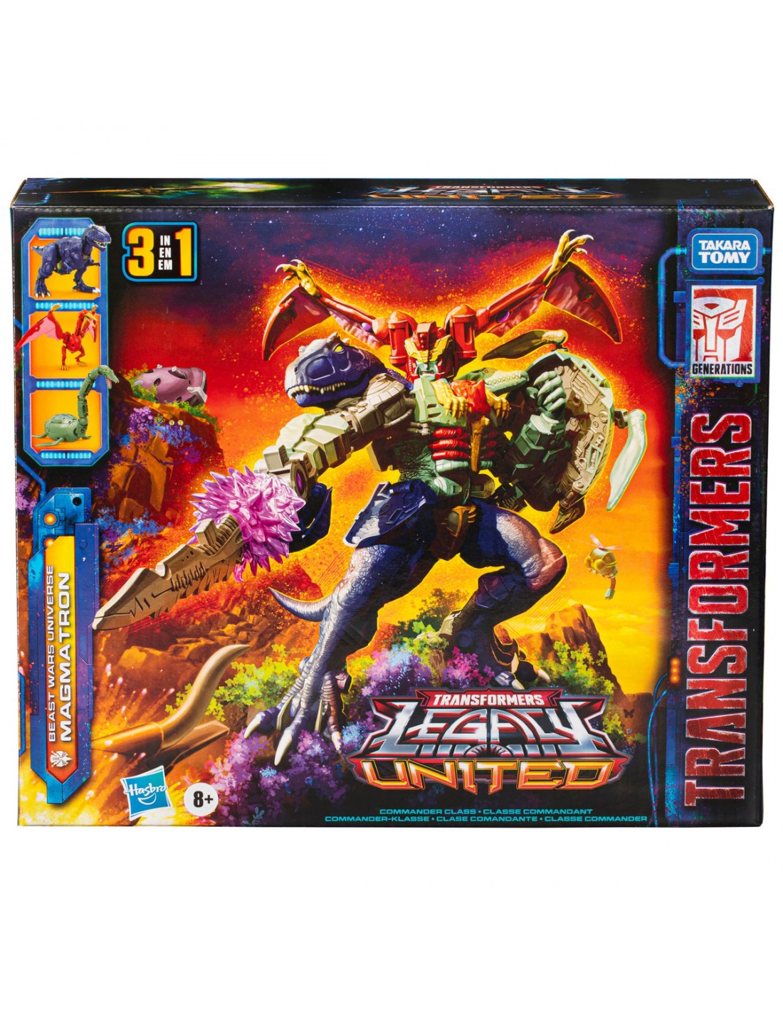 Transformers hasbro legacy united beast wars universe magmatron