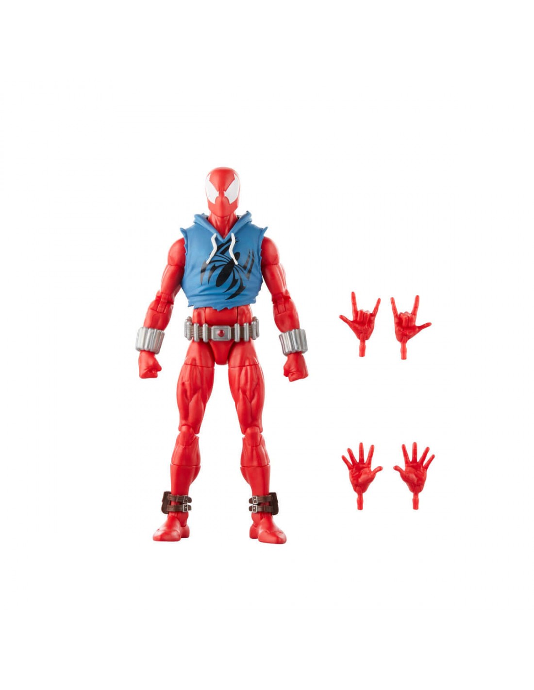 Figura hasbro marvel comics spider - man scarlet spider