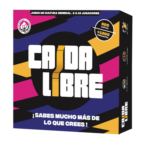 Juego de mesa caida libre edad recomendada 14 años