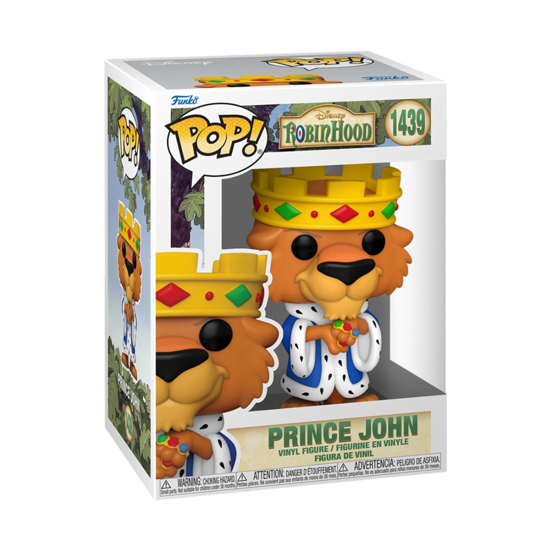 Funko pop disney robin hood principe john 75913