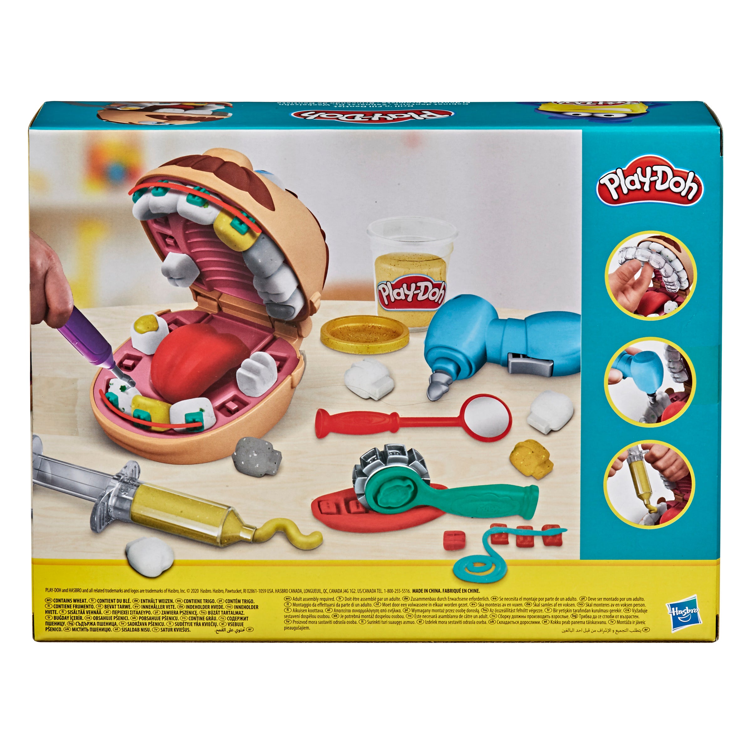 Juego hasbro play - doh el dentista bromista