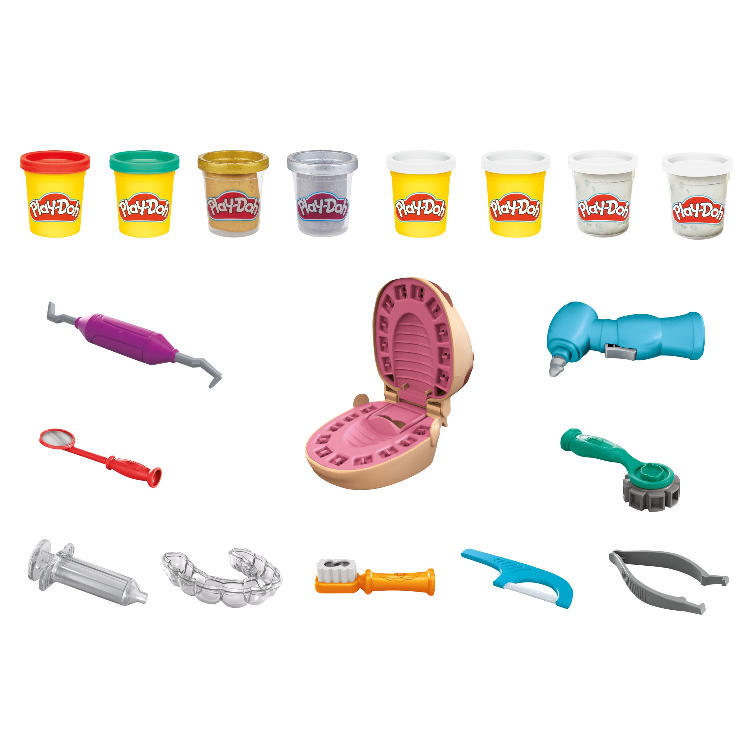 Juego hasbro play - doh el dentista bromista