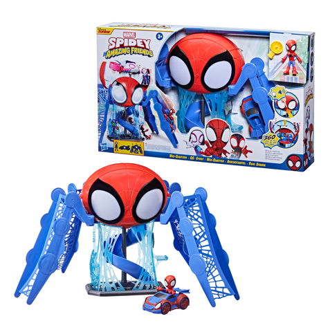 Juego hasbro spidey and his amazing friends aracnocuartel