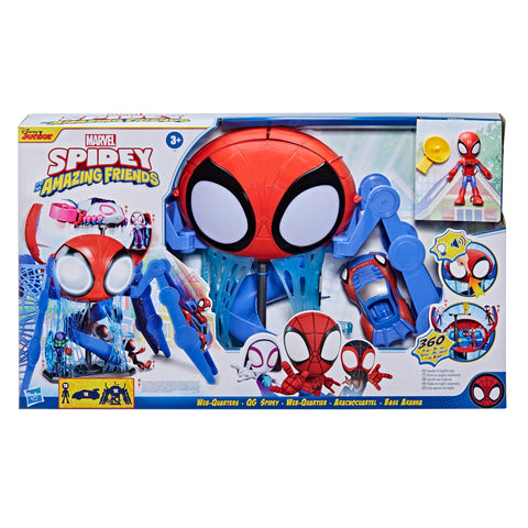 Juego hasbro spidey and his amazing friends aracnocuartel