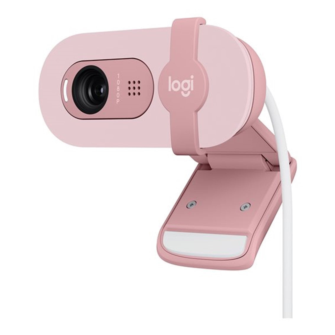 Webcam logitech brio 100 rosado full hd -  usb