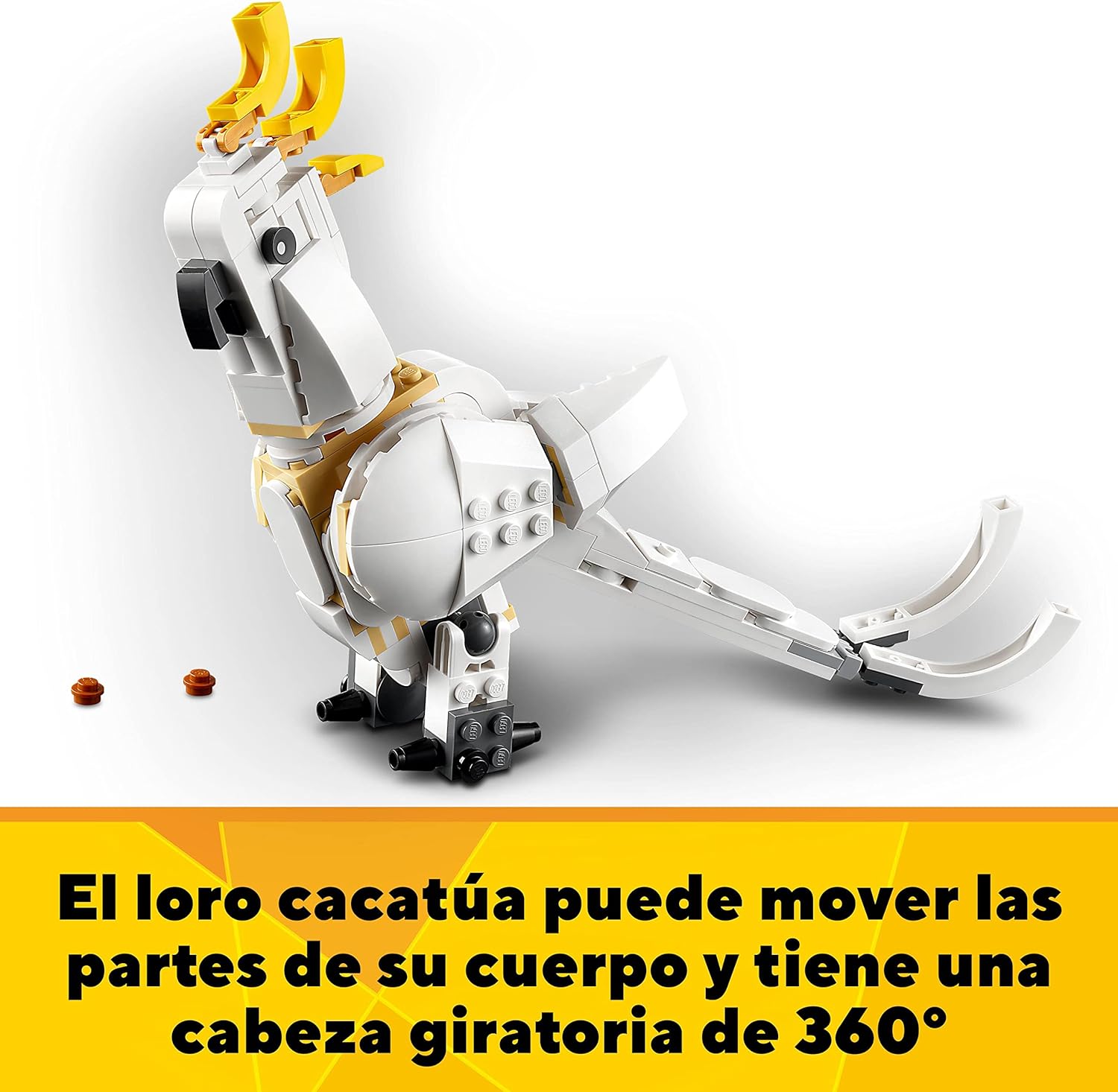 Lego creator conejo blanco