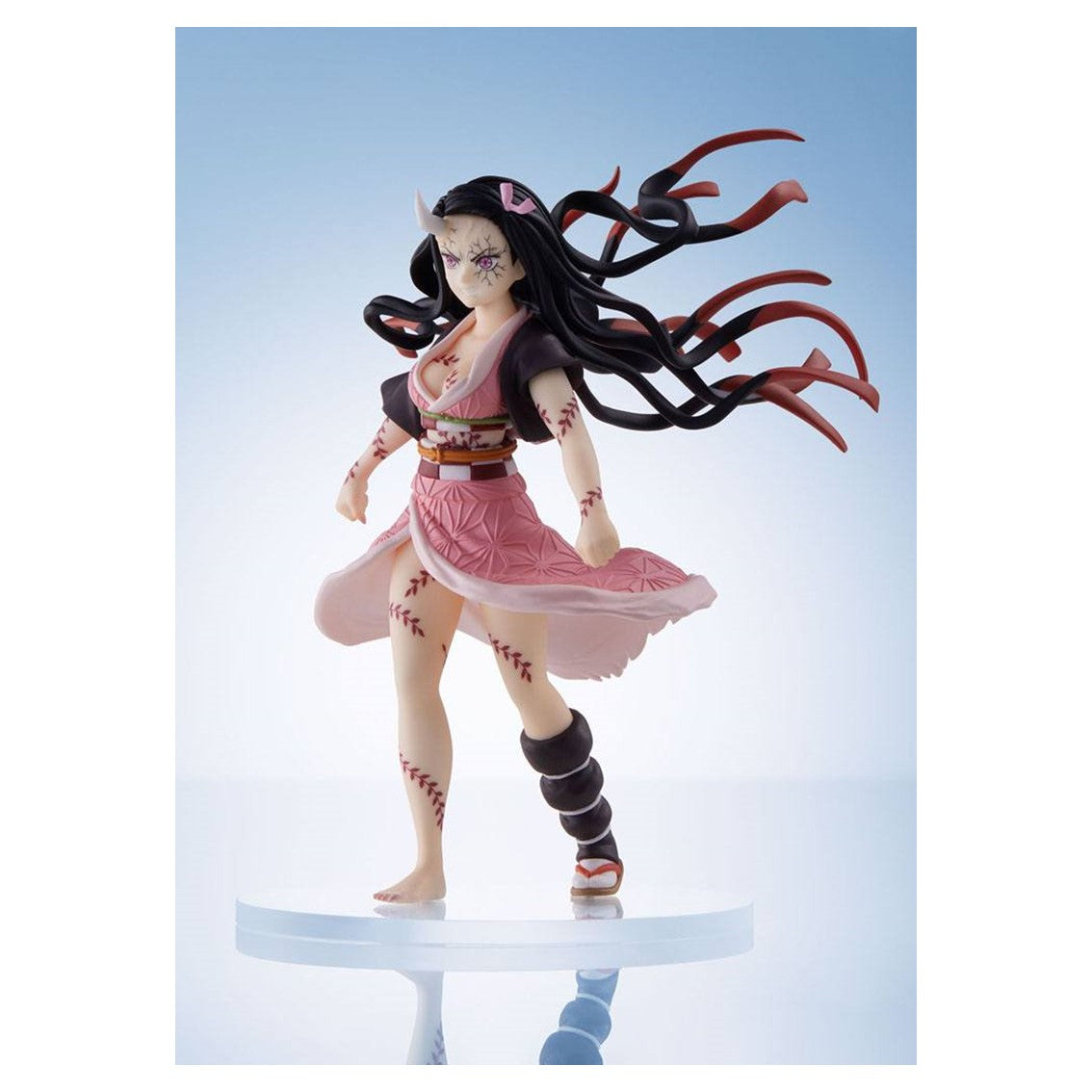 Figura aniplex kimetsu no yaiba demon slayer conofig nezuko kamado forma demonio avanzada