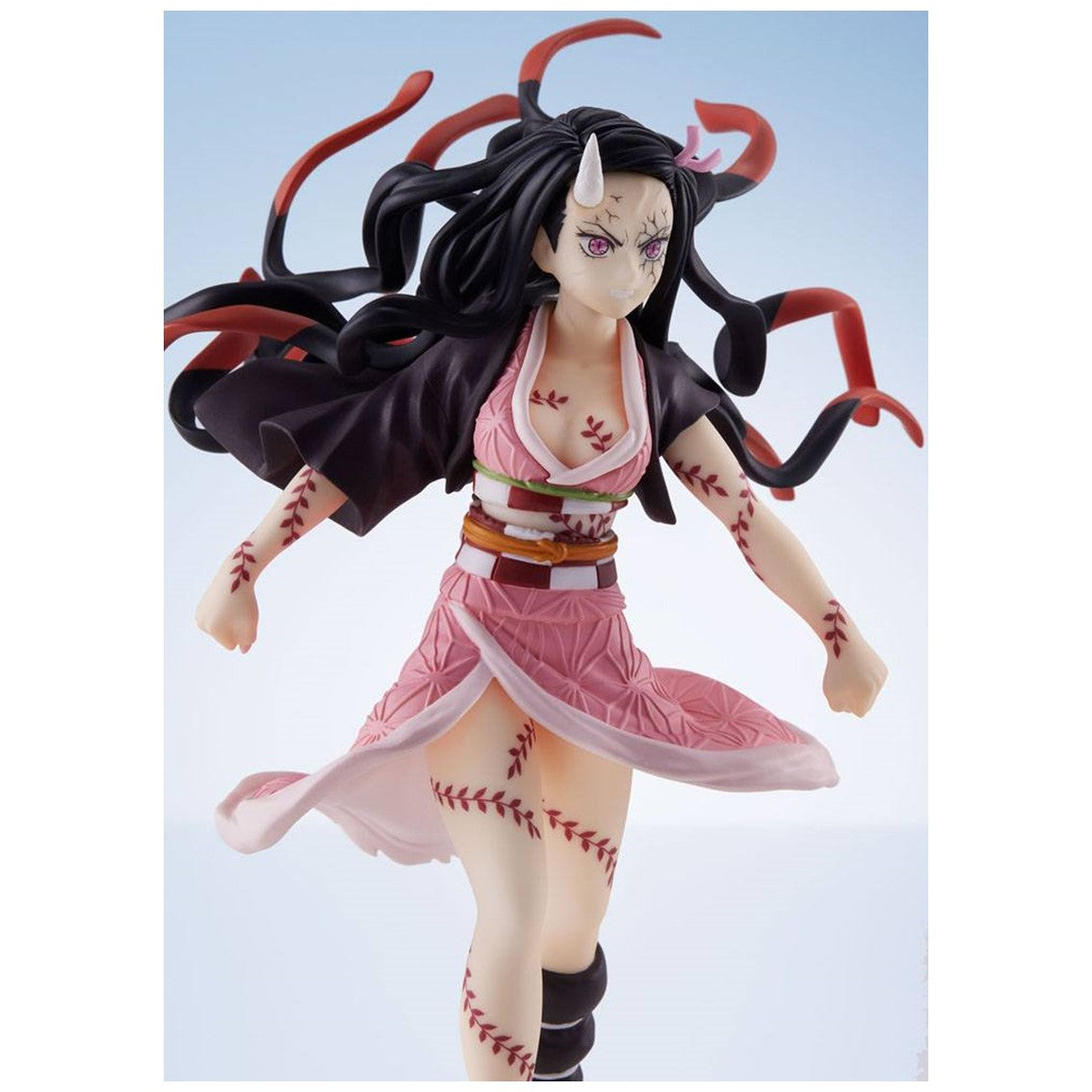 Figura aniplex kimetsu no yaiba demon slayer conofig nezuko kamado forma demonio avanzada