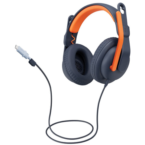 Auriculares logitech zone learn usb tipo c over ear