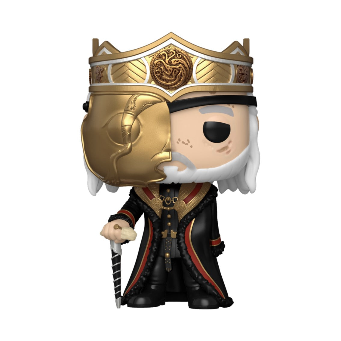 Funko pop casa del dragon viserys con mascara 76474