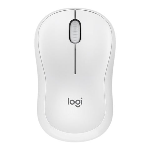 Mouse raton logitech m240 optico bluetooth silent blanco crudo