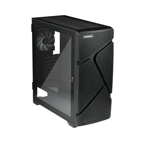 Caja ordenador gaming enermax marbleshell ms31 atx cristal templado negro