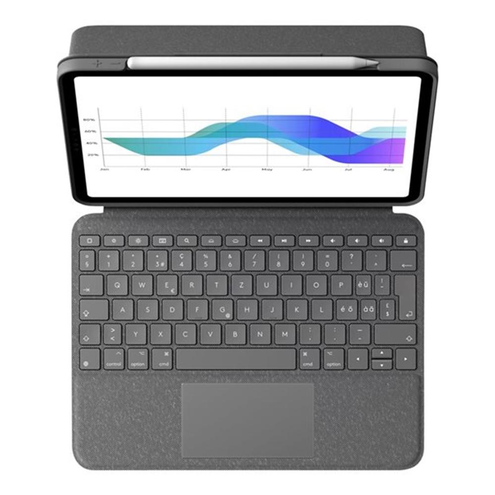 Funda logitech folio touch para apple ipad pro 1ª - 2ª generacion