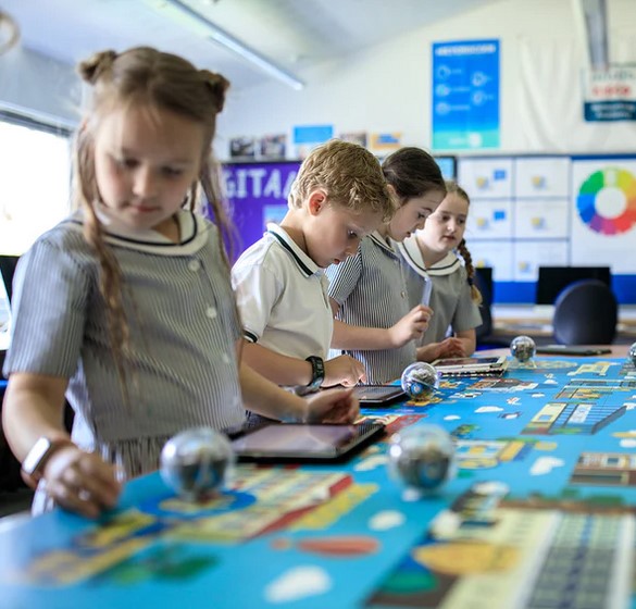 Tapete sphero code mat city - golf y space - soccer