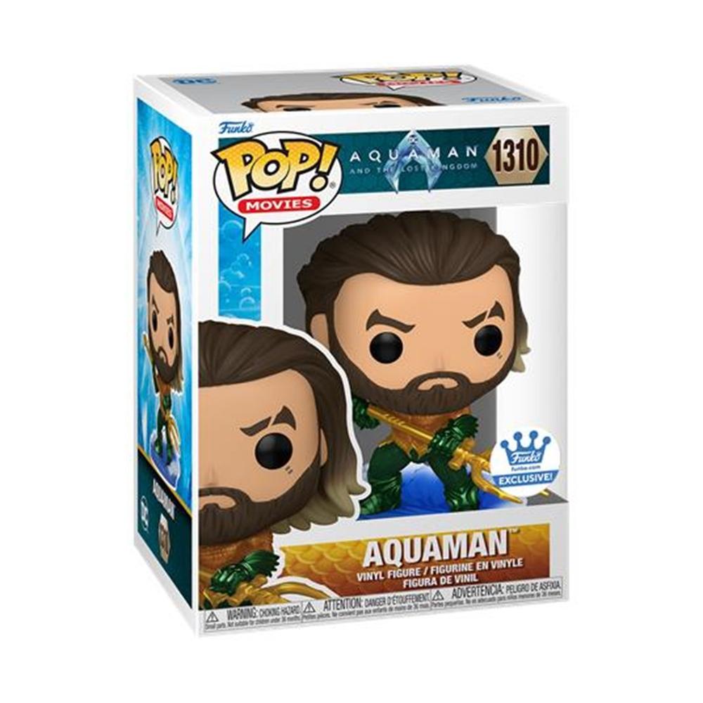 Funko pop peliculas aquaman y el reino perdido aquaman