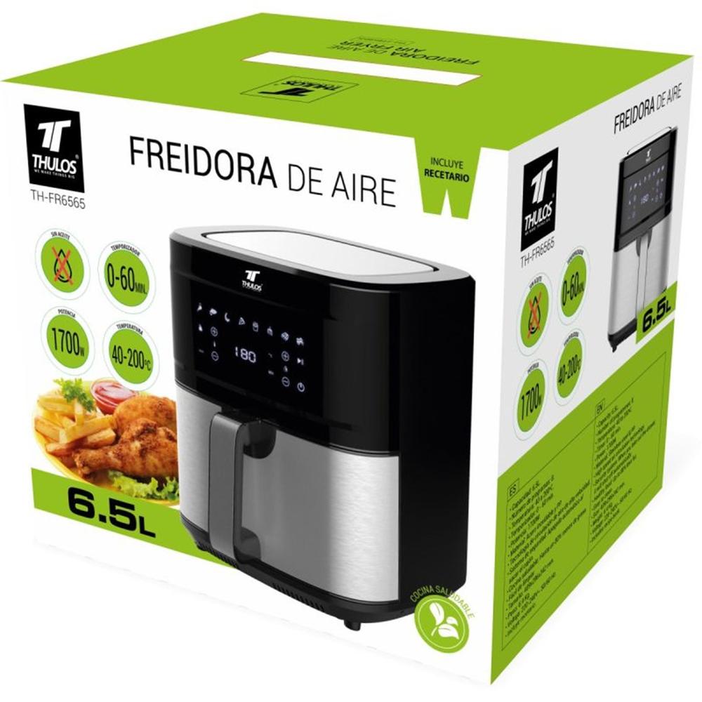 Freidora de aire thulos th - fr6565 1700w 6.5l