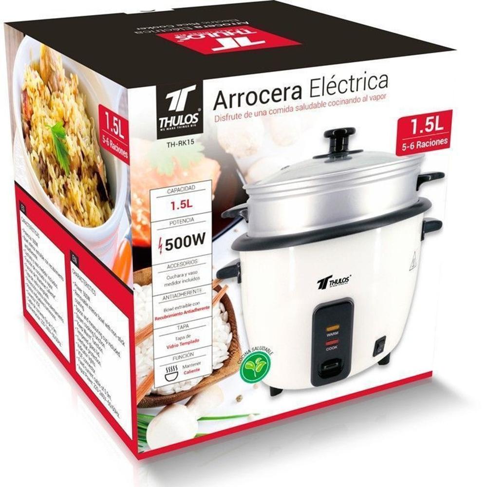 Arrocera electrica thulos th - rk15 500w 1.5l