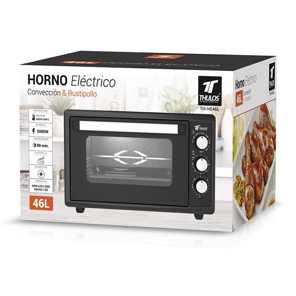 Horno electrico thulos th - he46l2 1800w 46l