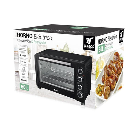 Horno electrico thulos th - he61l 2500w 60l