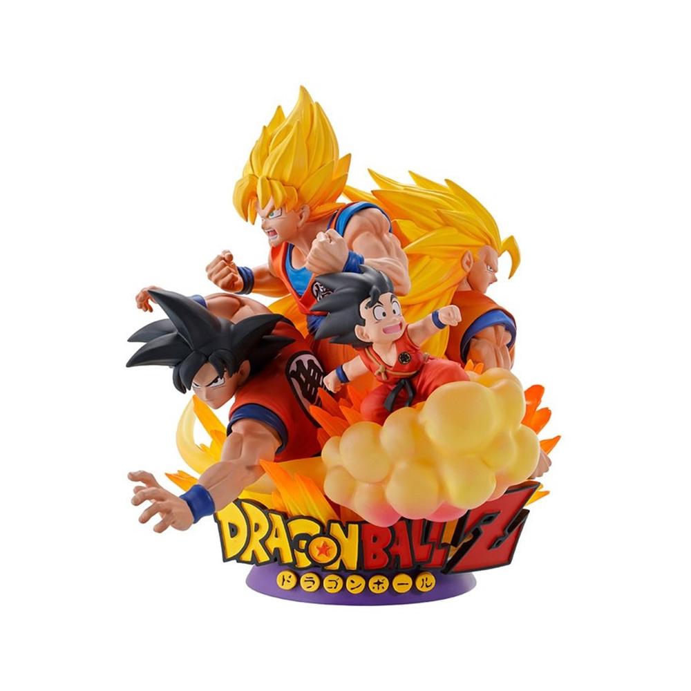 Figura megahouse dragon ball z dracap re: birth puchirama dx goku