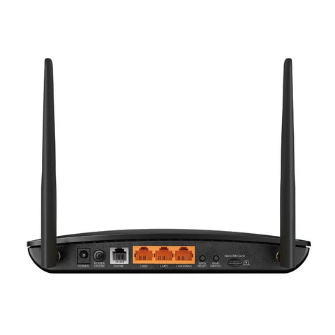 Router inalambrico tp - link archer mr6500v 2.4ghz 4g lte ranuna sim