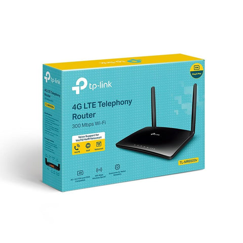 Router inalambrico tp - link archer mr6500v 2.4ghz 4g lte ranuna sim