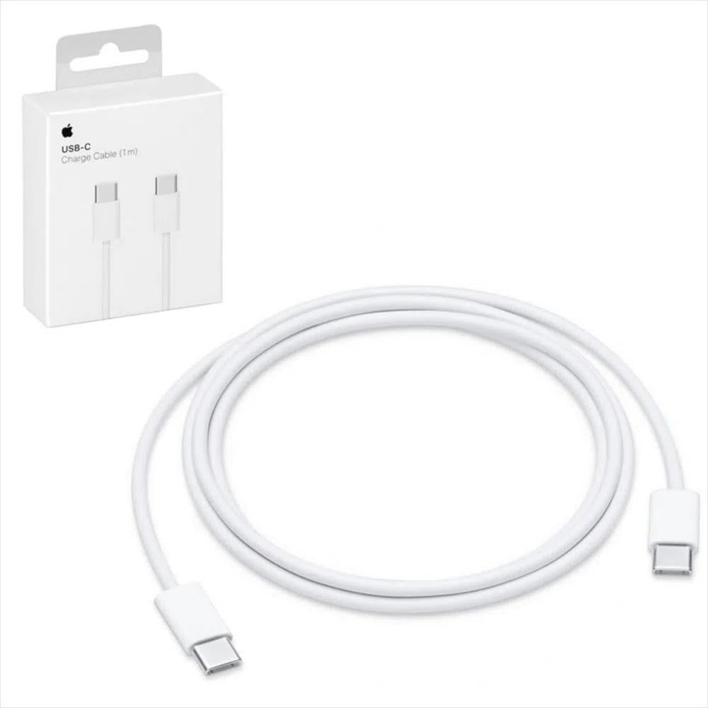 Cable original apple iphone usb tipo c a usb tipo c -  1 m - blanco