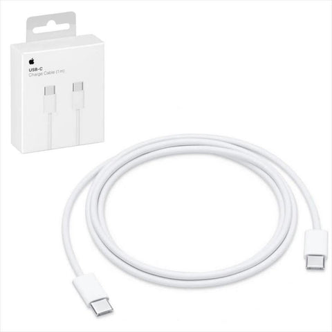 Cable original apple iphone usb tipo c a usb tipo c -  1 m - blanco