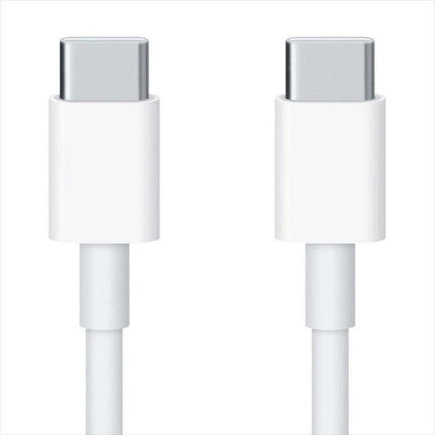 Cable original apple iphone usb tipo c a usb tipo c -  1 m - blanco